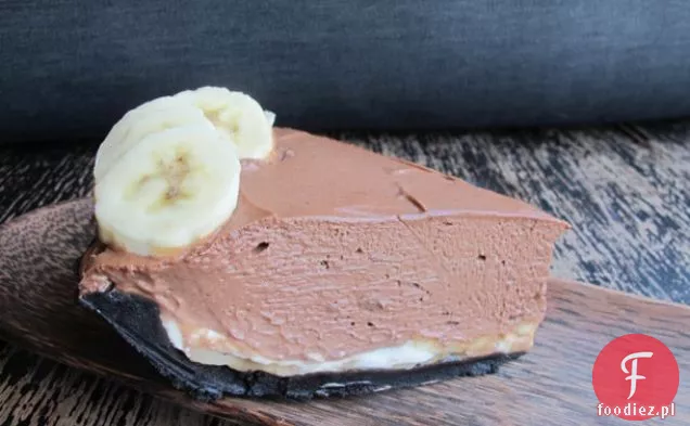 Kremowy Czekoladowy Placek Bananowy