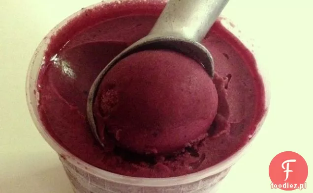 Sorbet Z Marynowanej Borówki
