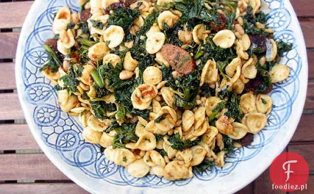 Orecchiette Z Kiełbasą I Jarmużem