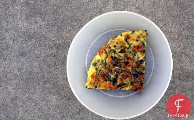 Jarmuż I Cheddar Frittata
