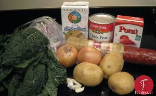 Zupa Chorizo I Jarmuż