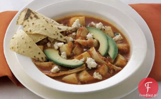 Gulasz z kurczaka i ziemniaków Puebla