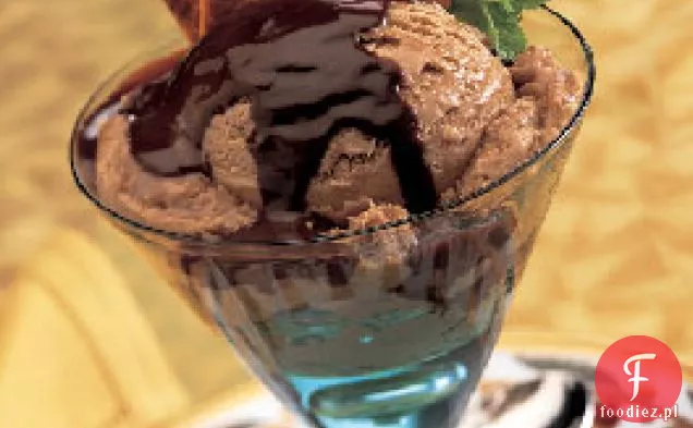 Lody kawowe i Meksykańskie Lody czekoladowe z cynamonowo-cukrowymi chipsami Tortilla