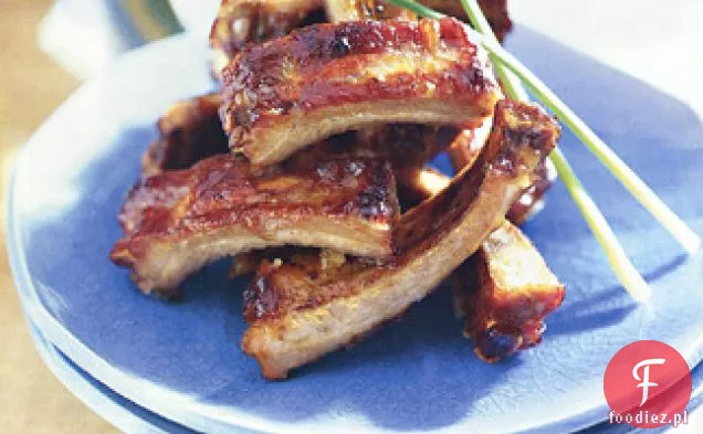 Wędzone żeberka dziecięce z polewą Hoisin-Honey