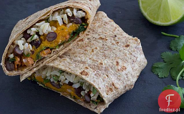 Słodkie Ziemniaki I Kapusta Wraps