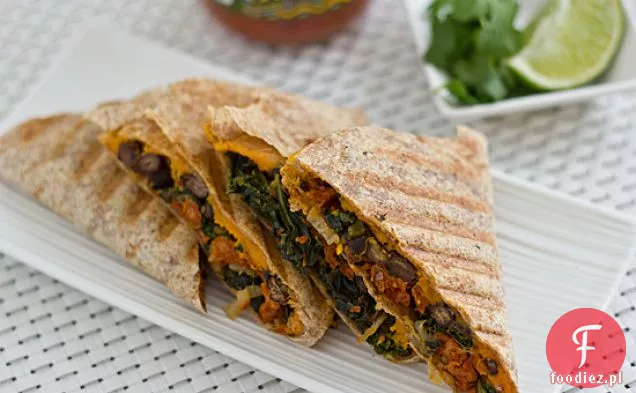 Kale & Sweet Potato Quesadillas