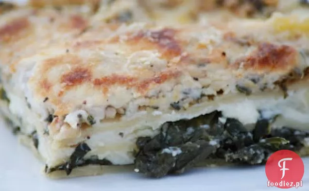 Kale Lasagne Z Pesto Z Orzecha Włoskiego