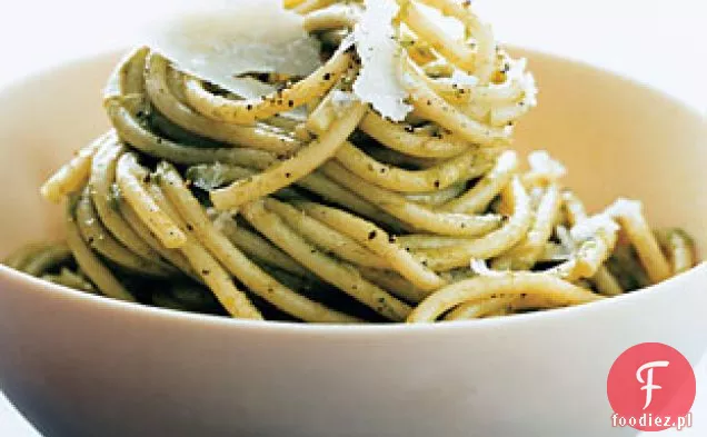 Spaghetti z sosem Scallion