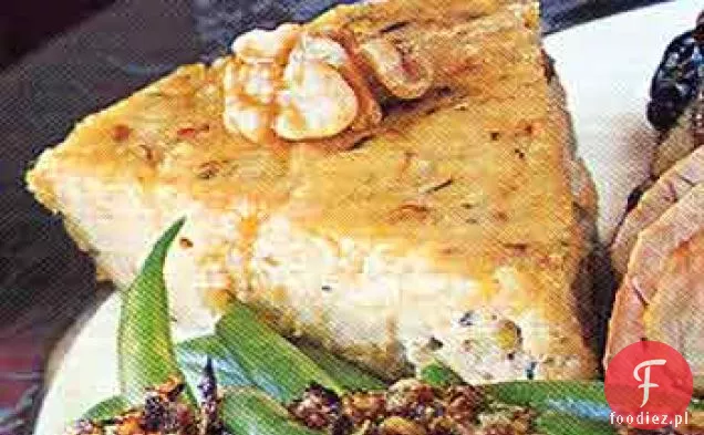 Polenta Trójkąty z rozmarynem i orzechami włoskimi