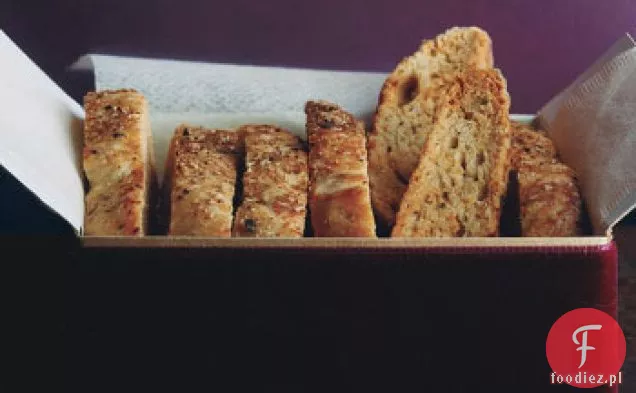 Parmezan Czarny-Pieprz Biscotti