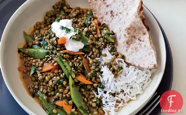 Curry Z Zieloną Soczewicą