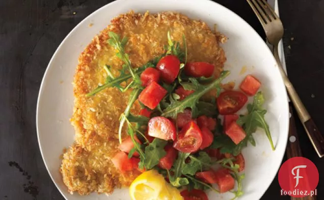 Tonkatsu wieprzowe z Arbuzowo-pomidorową sałatką