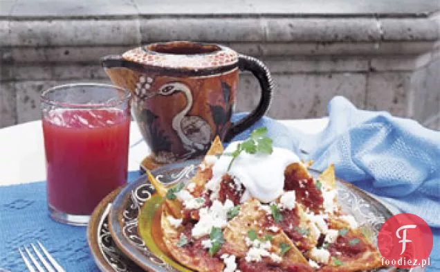 Chilaquiles w sosie Chipotle