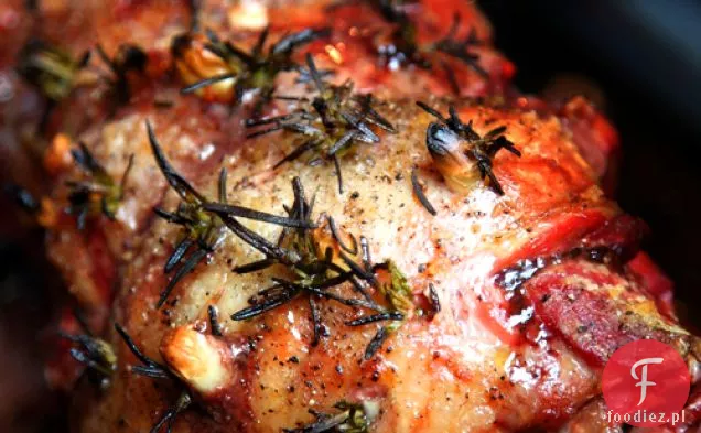 Prosta Pieczona Jagnięcina Z Czosnkiem I Rozmarynem