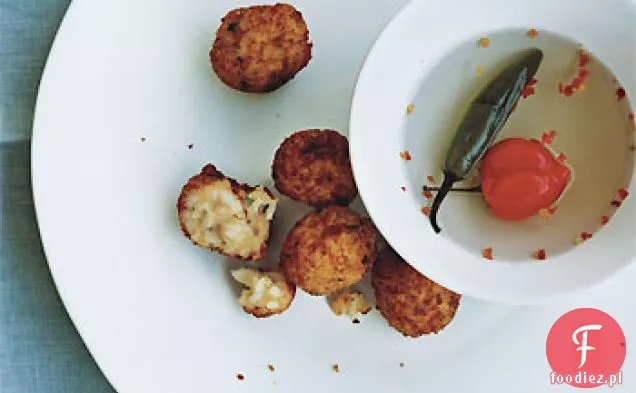 Cheddar Rice Fritters