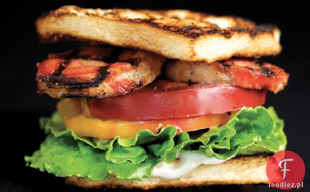 Jagnięcy brzuch BLT