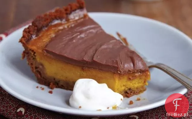 Ciasto z dyni-mlecznej czekolady z skórką Gingersnap