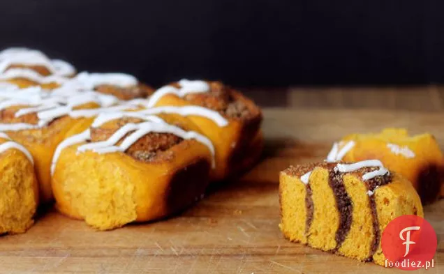 Pumpkin Sweet Swirl Buns