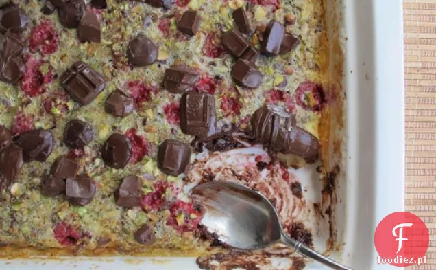 Czekolada Malina Pistacja Clafoutis