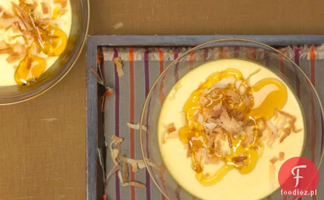 Pumpkin Coconut Panna Cottas