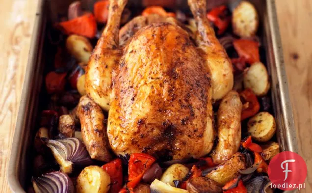 Przepis Na Pieczonego Kurczaka W Stylu Hiszpańskim