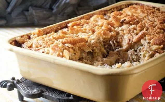 Klasyczny Kurczak z dzikim ryżem Hotdish z 