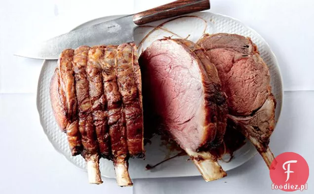 Żeberka stojące pieczone z Aioli