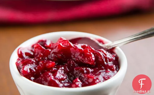 Jalapeño-Pomarańczowy Sos Żurawinowy