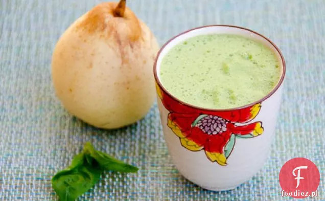 Azjatycka Gruszka, bazylia i sok z cytryny