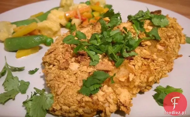 Kurczak W Krakersach Curry
