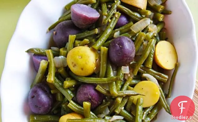 Homestyle fasolka szparagowa i ziemniaki