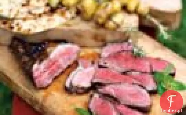 Grillowana Jagnięcina Z Rozmarynem Szaszłyki Ziemniaczane