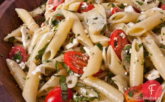 Sałatka makaronowa na zimno z karczochami Dla Dzieci (Pinninos kincarzofa)