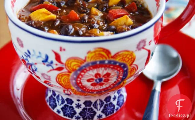 Zupa Z Czarnej Fasoli-Ananasa Gulasz Chili