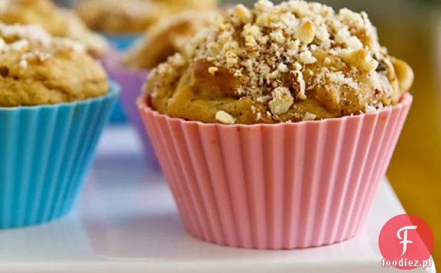 Muffinki brzoskwiniowo-waniliowe bez cukru