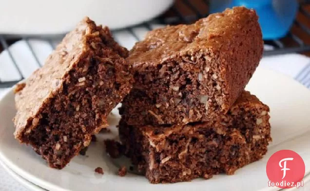 Loaded German Chocolate Cake Mix Brownies