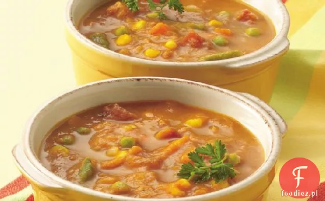 Zupa Dyniowo-Warzywna Curry