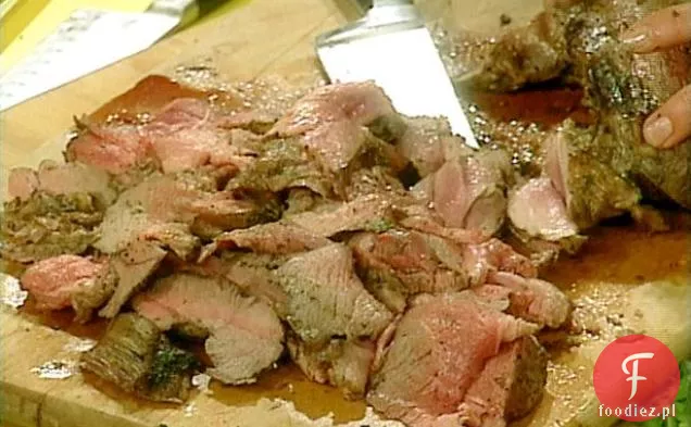 Grillowana noga jagnięca bez kości
