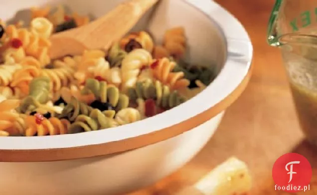 Włoska Sałatka Makaronowa Z Grillowanymi Warzywami