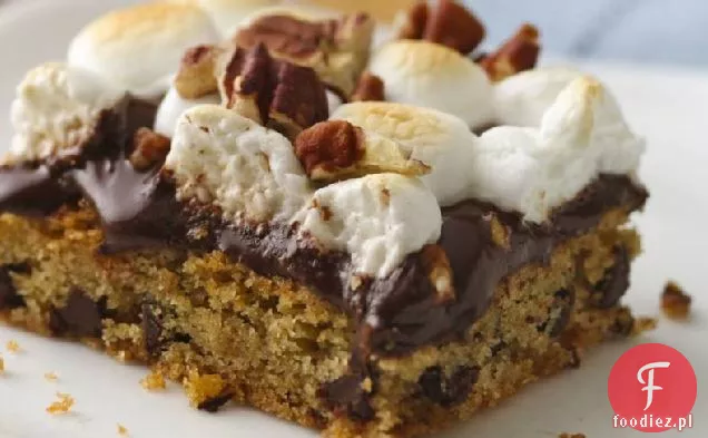 Bezglutenowe Ooey Lepkie Rocky Road Bary