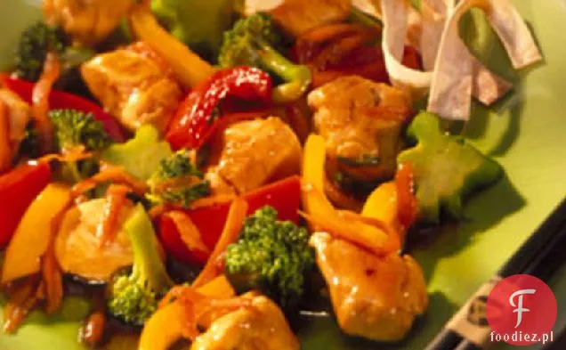 Warzywno-Kurczak Stir-Fry