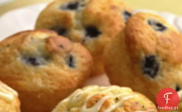 Muffinki Z Dziką Jagodą