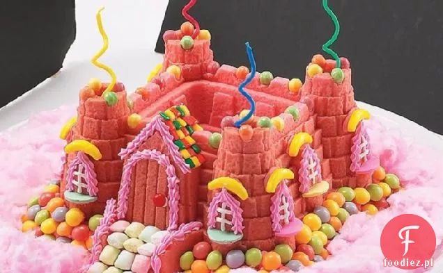 Księżniczka Zamek Bundt Ciasto