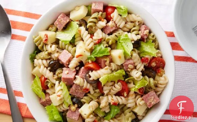 Szybka Sałatka Z Makaronem Antipasto