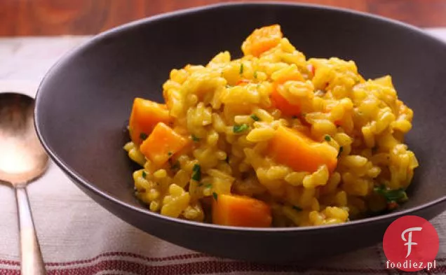 Risotto z kabaczkiem i szafranem