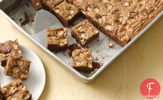 Mleczna Czekolada-Słodowe Brownies