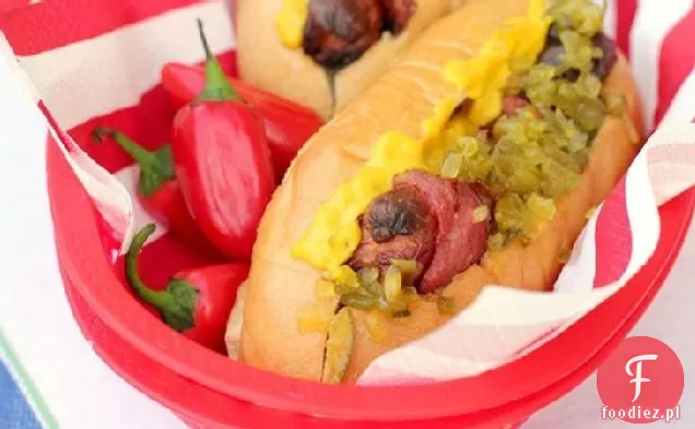 Hot Dogi Owinięte Boczkiem