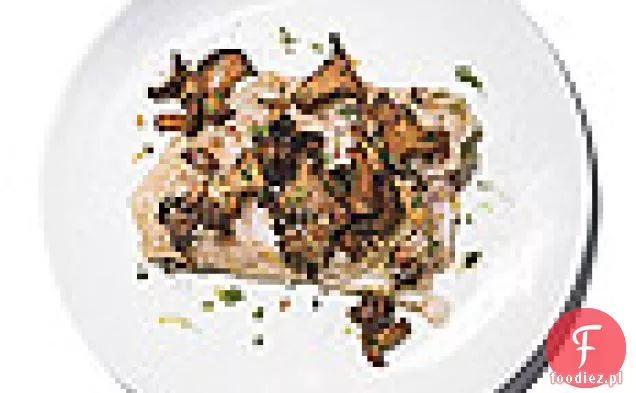 Dorsz czarny z kurkami Ragout