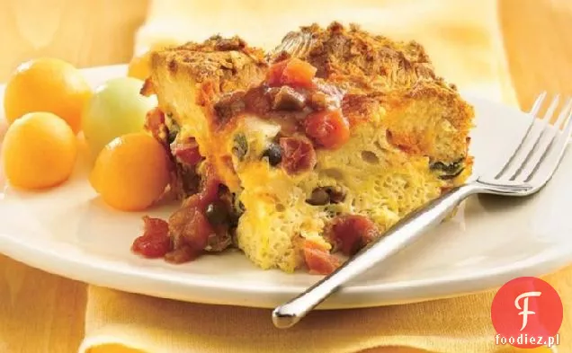 Poblano-Chorizo Egg Bake