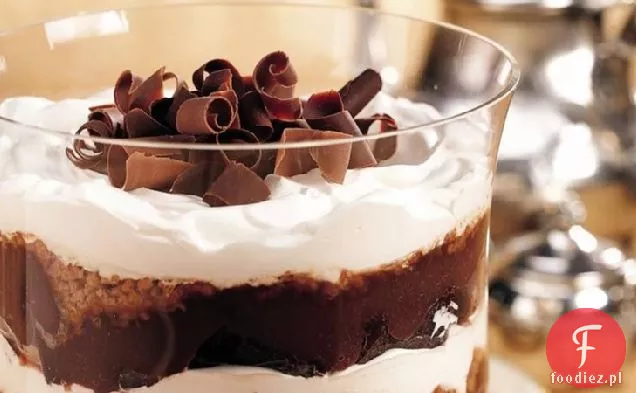 Klasyczny Fudgy Brownie Trifle
